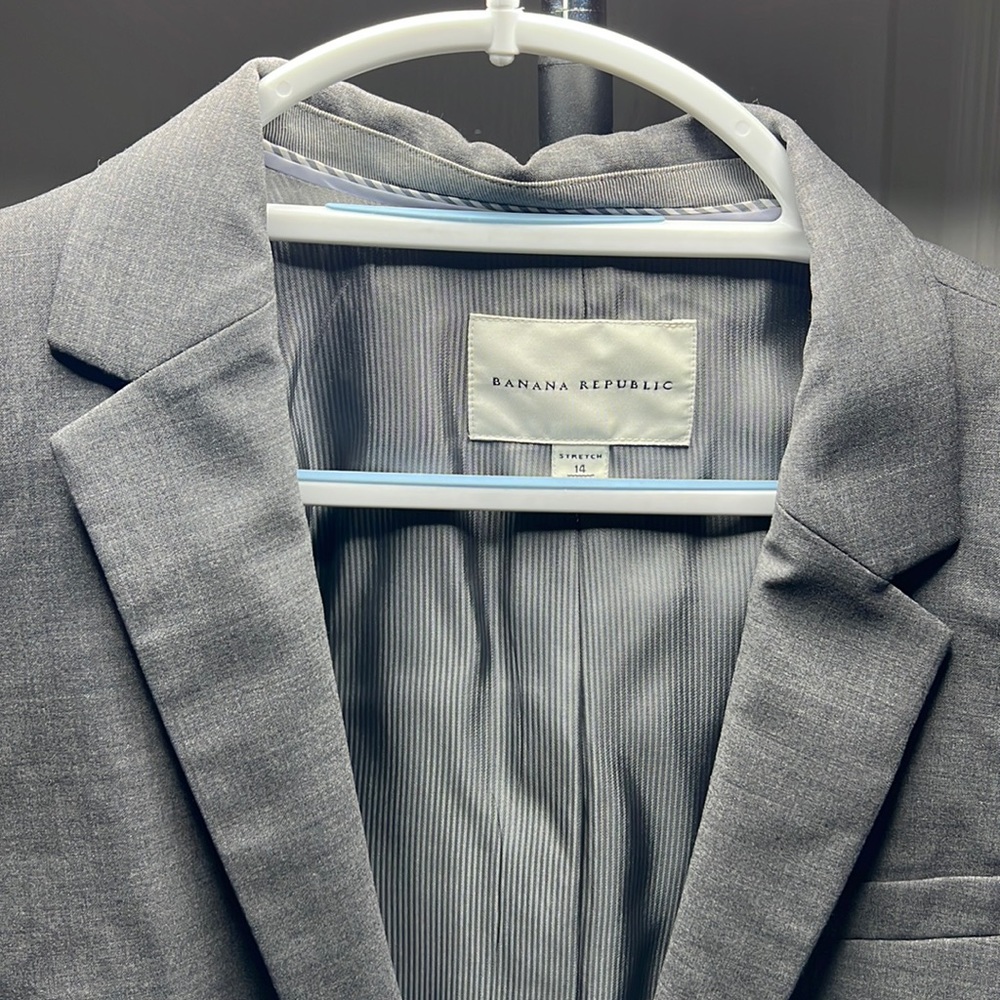 Like New - Banana Republic Wool Suit